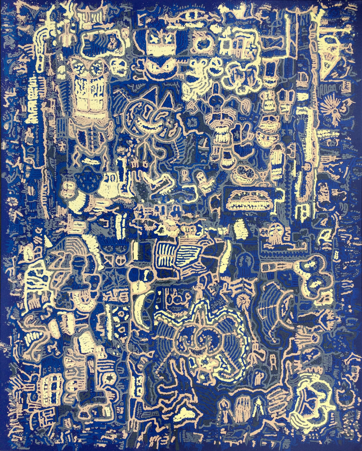 NETIV
MIXED TECHNIQUES ON CANVAS
162X130CM
2018